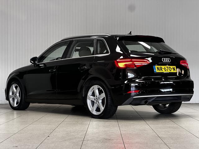 Audi A3 SPORTBACK 1.0 TFSI Sport Lease Edition/ Automaat/ Facelift!/ LED Koplampen/ 17'' LMV/ Sportstoelen/ Navi/ Airco/ Cruise/ Elek. pakket/ Isofix/ Bluetooth/ Multi. Sportstuur/ Dakrails.