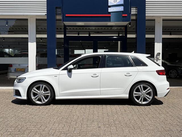 Audi A3 SPORTBACK 1.0 TFSI Sport S Line Edition / Automaat / NL-Auto / Cruise-Control / Climate-Control / LED / Radio-Bluetooth / Navi / PDC V+A / Camera / 18'' LMV / All-Seasons / ENZ.