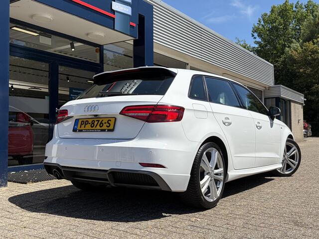 Audi A3 SPORTBACK 1.0 TFSI Sport S Line Edition / Automaat / NL-Auto / Cruise-Control / Climate-Control / LED / Radio-Bluetooth / Navi / PDC V+A / Camera / 18'' LMV / All-Seasons / ENZ.