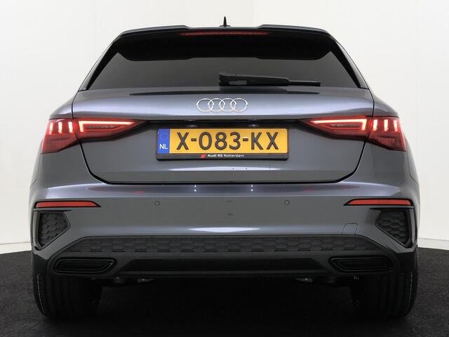 Audi A3 SPORTBACK 45 TFSI e S edition Competition | SoH 96% | Panoramadak | Virtual cockpit Plus | Optiekpakket zwart Plus | LED matrix verlichting | Navigatie Plus | Stoelverwarming | Sfeerverlichting |