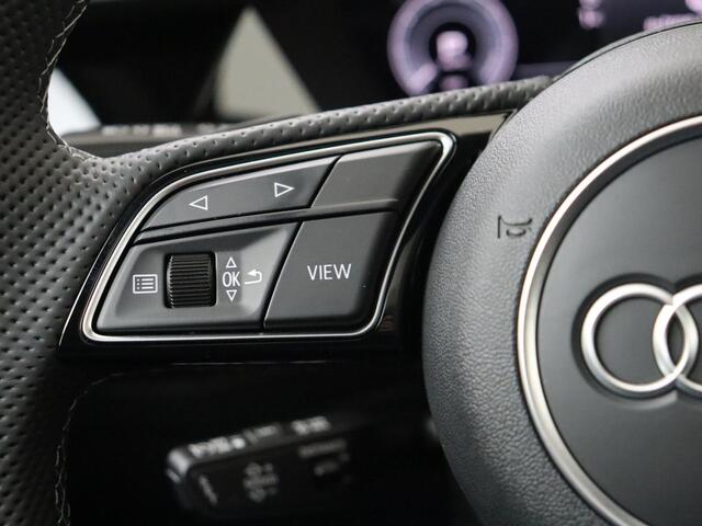 Audi A3 SPORTBACK 45 TFSI e S edition Competition | SoH 96% | Panoramadak | Virtual cockpit Plus | Optiekpakket zwart Plus | LED matrix verlichting | Navigatie Plus | Stoelverwarming | Sfeerverlichting |