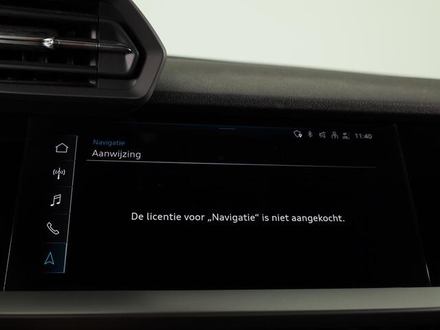 Audi A3 SPORTBACK 30 TFSI Pro Line 110pk | Verlengde garantie | Navigatie via App | Parkeersensoren achter | Apple Carplay/Android Auto |
