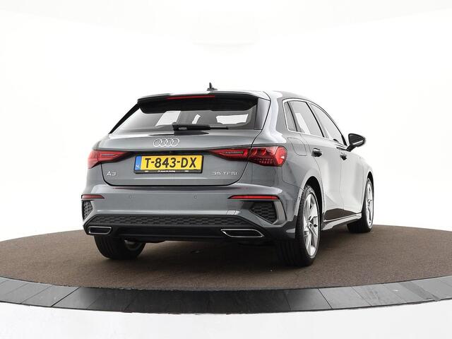 Audi A3 SPORTBACK 35 TFSI 150pk S-Tronic S Edition · Camera · Apple/Android Car Play · Stoelverwarming · Parkeer assistent · Sportstoelen · Garantie t/m 13-06-2027 of 100.000km