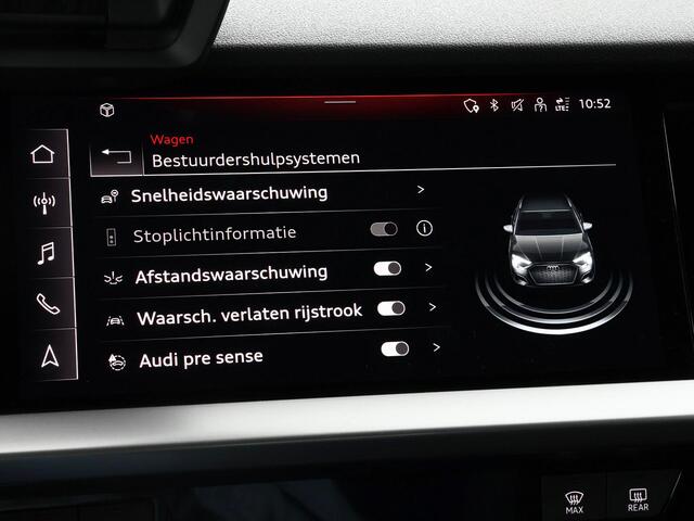 Audi A3 SPORTBACK 35 TFSI 150pk S-Tronic S Edition · Camera · Apple/Android Car Play · Stoelverwarming · Parkeer assistent · Sportstoelen · Garantie t/m 13-06-2027 of 100.000km
