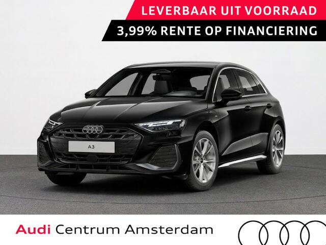 Audi A3 SPORTBACK S edition 40 TFSI e 204 pk | Assis.pak Driving+Parking plus | Warmtewerend glas donker tint | Adaptive Cruise Control | Ambient sfeerverlichting |