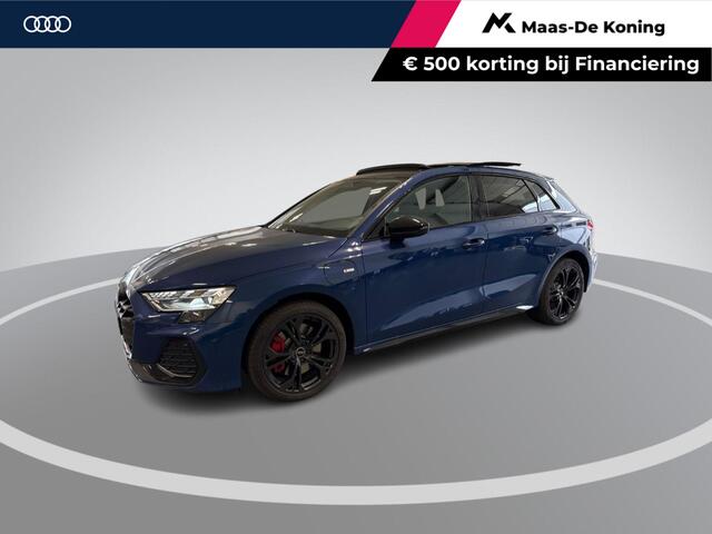 Audi A3 SPORTBACK 45 TFSIe 272pk S edition Competition · Panoramadak · Camera · Leder Interieur · Elek. achterklep · Stoelverwarming · 18'' Inch · Garantie t/m 22-10-2030 of 100.000km