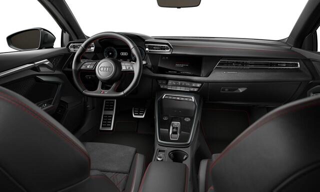 Audi A3 SPORTBACK 45 TFSI e S edition Competition | Panoramadak | Achteruitrijcamera | Sportstoelen | Optiek zwart Plus | Virtual cockpit Plus | Matrix LED verlichting | Stoelverwarming | Navigatie Plus |