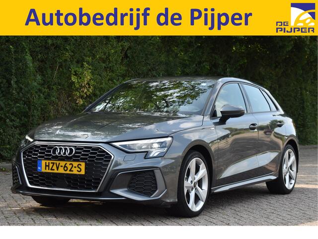 Audi A3 SPORTBACK 35 TFSI edition one 3x S-Line 150pk | Stoelverwarming | Virtual Cockpit | Camera | Carplay/Android | Adapt.CC | Full LED