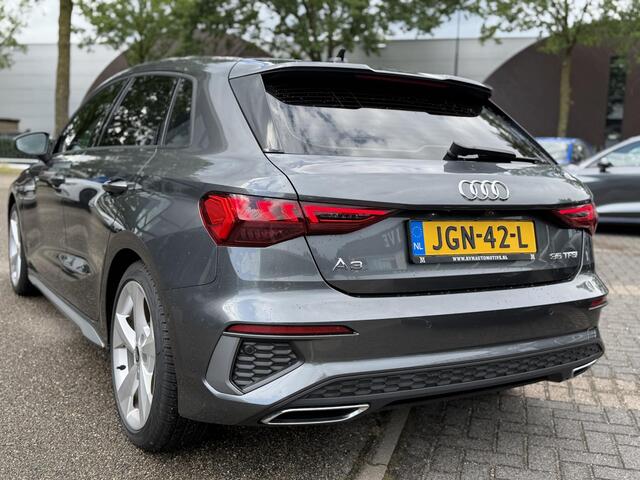 Audi A3 SPORTBACK 35 TFSI S edition | 3X S-LINE IN & EXTERIEUR + ONDERSTEL | MILD-HYBRIDE | NAVI + CARPLAY | STOELVERWARMING | CAMERA | ALL SEASON BANDEN | FULL LED | RIJKLAAR MET 12 MND BOVAG GARANTIE |