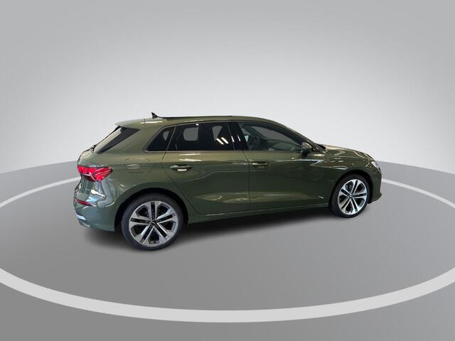 Audi A3 SPORTBACK 1.5 e-hybrid 204pk Advanced Edition · Panoramadak · Camera · SONOS · Elek. Achterklep · Head-Up Display · Keyless · Parkeerassistent · Stoelverwarming · Garantie t/m 07-10-2030 of 100.000km