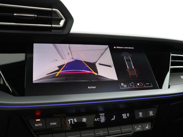 Audi A3 SPORTBACK 45 TFSIe 272pk S-tronic S edition Competition · Panoramadak · Sonos Audio · Camera · Head-Up · Apple/Android Car Play · 18'' Inch · Garantie t/m 28-09-2030 of 100.000km