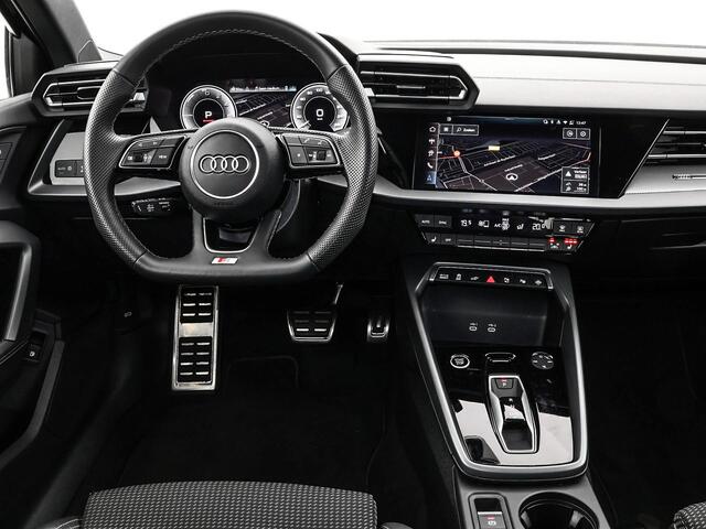 Audi A3 SPORTBACK 40 TFSIe 204pk S-tronic S edition · Camera · Stoelverwarming · Apple/Android Car Play · Park Assist · Navigatie · 17'' Inch · Garantie t/m 27-07-2029 of 100.000km