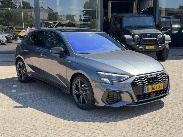 Audi A3 SPORTBACK 30 TFSI S edition 3X S-LINE| MATRIX LAMPEN | PANORAMADAK | ANDROID/APPLE CARPLAY | NAVIGATIE | STOELVERWARMING | PARKEER SENSOREN | VIRTUAL DISPLAY |