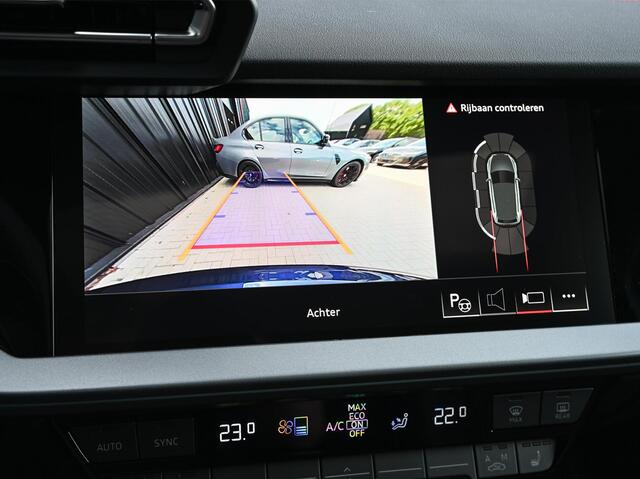 Audi A3 SPORTBACK 45 TFSI e S edition Competition | Panoramadak | 5 jr Garantie | HUD | Sonos Sound | Camera | Ambiance interieur | Active Cruise | S-Seats + Memory | Stoelverwarming | Keyless |