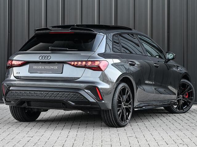 Audi A3 SPORTBACK 45 TFSI e S edition Competition | Panoramadak | 5 jr Garantie | HUD | Sonos Sound | Camera | Ambiance interieur | Active Cruise | S-Seats + Memory | Stoelverwarming | Keyless |