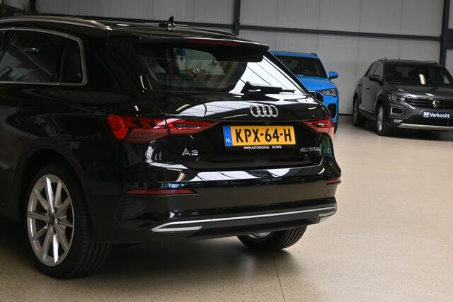 Audi A3 SPORTBACK 40 TFSIe 204pk Advanced edition | Leder | Matrix | Elek. klep | 100% (Dealer) onderhouden label