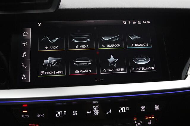 Audi A3 SPORTBACK 40 TFSI e 204 PK S-Line PHEV, Leder, LED, Adap. Cruise Control