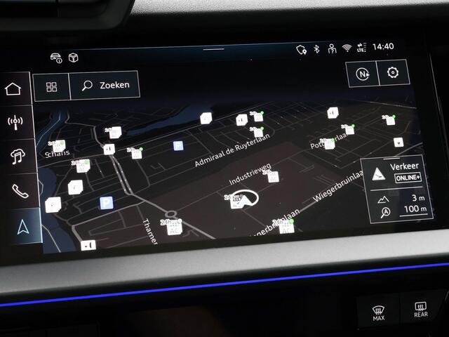 Audi A3 SPORTBACK 40 TFSIe 204pk S-Tronic S edition · Panoramadak · Camera · Sonos Sound · Dodehoeksensor · Head-Up Display · Keyless · Garantie t/m 31-08-2030 of 100.000km