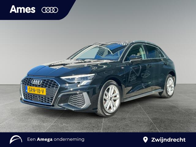 Audi A3 SPORTBACK 40 204pk TFSIe S-Line Parkeersensoren achter | Navigatiesysteem | Verwarmbare voorstoelen