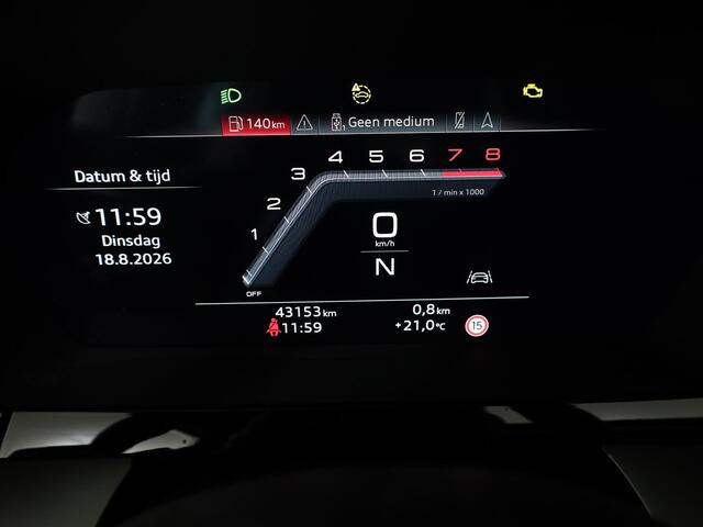 Audi A3 SPORTBACK 30 TFSI S edition 110 pk S-tronic | Verlengde garantie | Navigatie | Panoramadak | Parkeersensoren (Park assist) | Achteruitrijcamera | Stoelverwarming | S-Line |