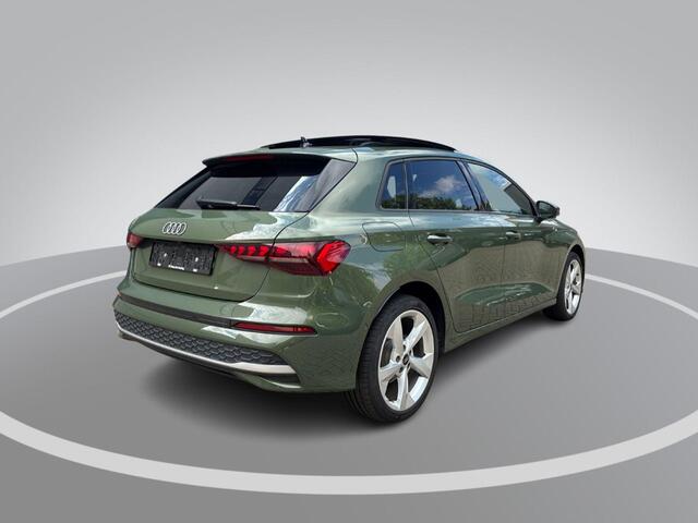 Audi A3 SPORTBACK 40 TFSIe 204pk S-tronic Advanced edition · Panoramadak · Camera · SONOS Sound · Head-Up Display · Elek. Achterklep · Keyless · Garantie t/m 07-10-2030 of 100.000km