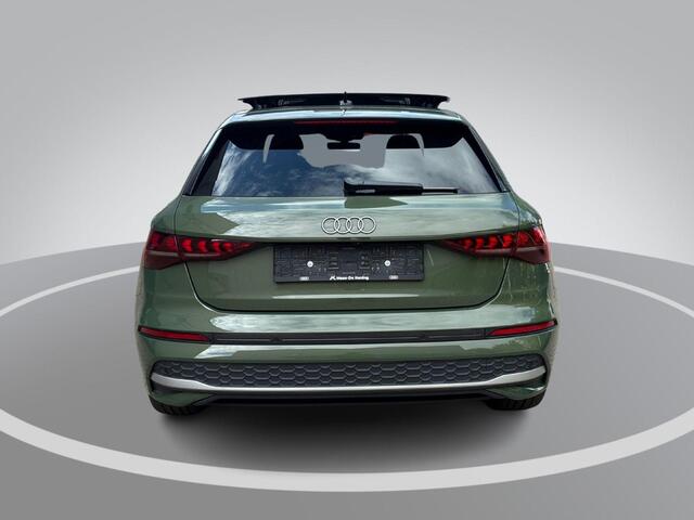 Audi A3 SPORTBACK 40 TFSIe 204pk S-tronic Advanced edition · Panoramadak · Camera · SONOS Sound · Head-Up Display · Elek. Achterklep · Keyless · Garantie t/m 07-10-2030 of 100.000km
