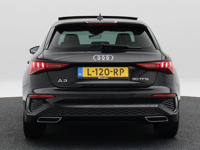 Audi A3 SPORTBACK 30 TFSi 110 Pk Automaat S-Line | Panorama dak | Cruise Control | Camera | CarPlay | Half Leer | 18 Inch | 65.065 Km !!
