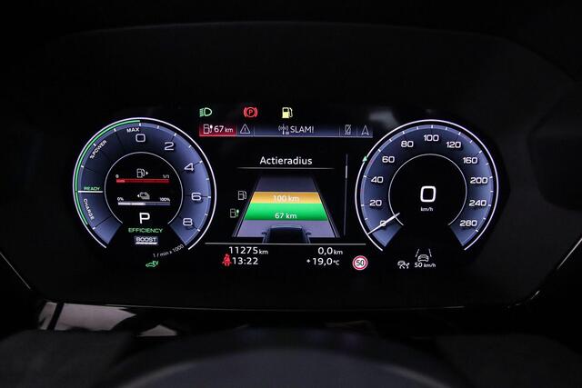 Audi A3 SPORTBACK 40 TFSI e 204PK S edition | Trekhaak | Sonos | Carbon | Matrix | Leder | Rood-Stiksel | 18-Inch | Drive-Select | Camera-Achter | Alcantara |