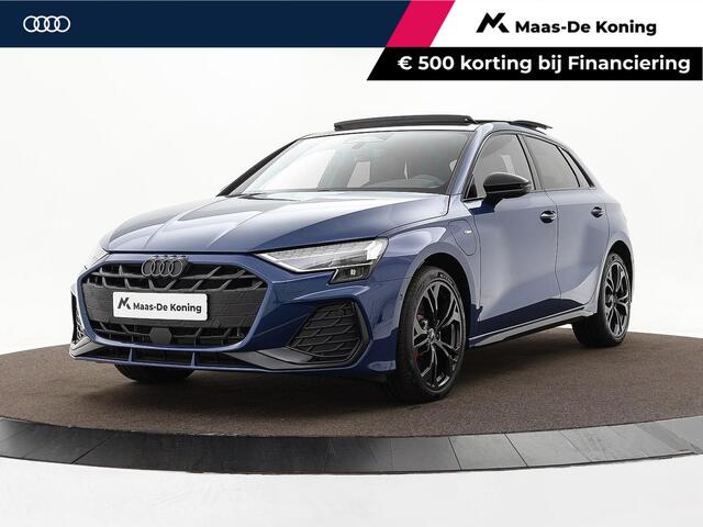 Audi A3 SPORTBACK 1.5 e-hybrid 272pk S-Tronic S edition Competition · Panoramadak · Camera · Leder Nappa · Elek. Bestuurdersstoel · Elek. Achterklep · Garantie t/m 23-10-2030 of 100.000km
