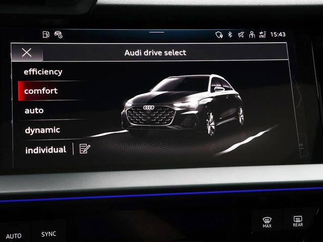 Audi A3 SPORTBACK 1.5 e-hybrid 272pk S-Tronic S edition Competition · Panoramadak · Camera · Leder Nappa · Elek. Bestuurdersstoel · Elek. Achterklep · Garantie t/m 23-10-2030 of 100.000km