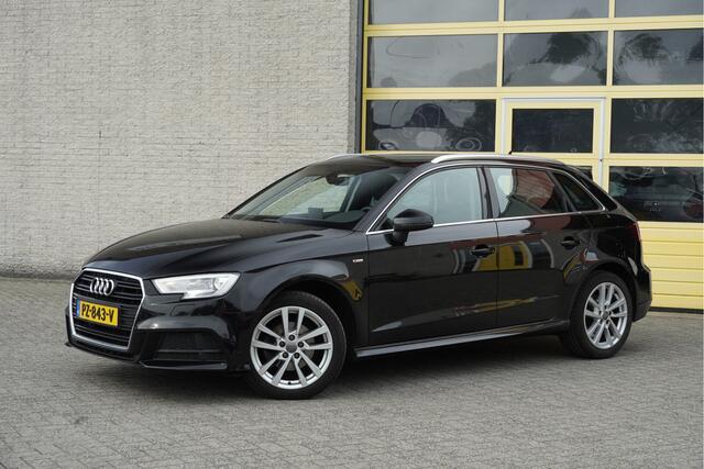 Audi A3 SPORTBACK 1.0 TFSI 5drs S-Line BJ2017 Lmv 17" | Led | Pdc | Sideskirts | Navi | Climate control | Cruise control | Getint glas