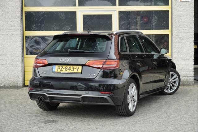 Audi A3 SPORTBACK 1.0 TFSI 5drs S-Line BJ2017 Lmv 17" | Led | Pdc | Sideskirts | Navi | Climate control | Cruise control | Getint glas