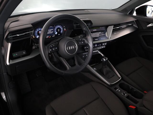 Audi A3 SPORTBACK 30 TFSI Pro Line 110 pk | Navigatie via App | Parkeersensoren achter | Cruise control | Autom. airco |Apple Carplay/Android Auto |