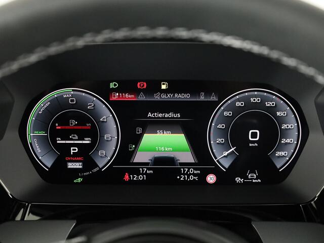 Audi A3 SPORTBACK S edition 40 TFSI e 204 pk | Comfortpakket plus | Lichtpakket plus ambient light | Trekhaak | S-int. zwart leder-kunstleder |