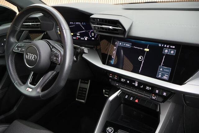 Audi A3 SPORTBACK 30 TFSI 110pk S edition LED Parkeersensoren Virtual Cockpit Navigatie 2x S-Line