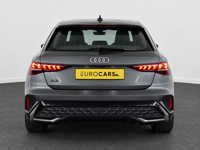 Audi A3 SPORTBACK 40 TFSI e 204pk Automaat S-Line edition Comfort pakket Plus Lichtmetalen Velgen 18" Matrix Led Parkeer sensoren Camera Cruise Control Adaptive Navigatie Apple Carplay/Android Auto