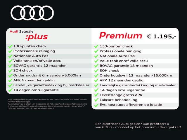 Audi A3 SPORTBACK 40 TFSI e Advanced edition | SoH 95% % | Panoramadak | Trekhaak | Virtual cockpit Plus | Keyless | Adaptieve cruise control | Navigatie Plus | Stoelverwarming | Elektrische kofferklep |