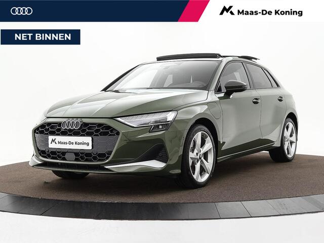 Audi A3 SPORTBACK 40 TFSIe 204pk S-tronic Advanced edition · Panoramadak · Camera · SONOS Sound · Head-Up Display · Elek. Achterklep · Keyless · Garantie t/m 07-10-2030 of 100.000km