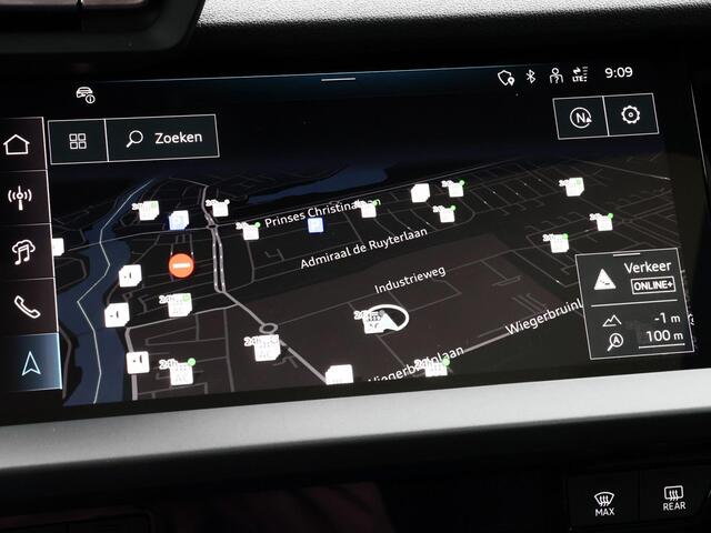Audi A3 SPORTBACK 40 TFSIe 204pk S-tronic Advanced edition · Panoramadak · Camera · SONOS Sound · Head-Up Display · Elek. Achterklep · Keyless · Garantie t/m 07-10-2030 of 100.000km