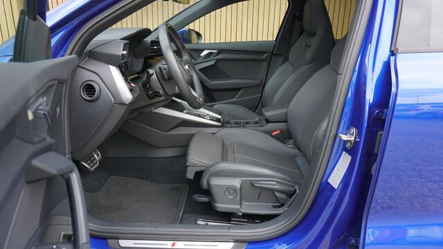 Audi A3 SPORTBACK 40 TFSIe 204PK 2x S-Line Pano.dak 18inch LM Virtual Cockpit *Sepang Blue* A-Camera ACC 66911km!