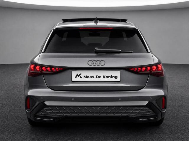 Audi A3 SPORTBACK 40 TFSI e S edition 204 PK · Glazen panoramadak · SONOS premium 3D · Lichtpakket pro ambient light · MEGA Sale