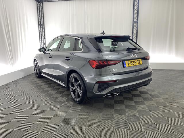 Audi A3 SPORTBACK 30 TFSI S Line | Apple carplay | 3 x S-Line | Navi | Parkeersensoren | Virtual cockpit | 18" | Key less