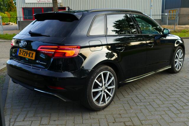 Audi A3 SPORTBACK 40 e-tron Advance Sport S-Line. Half Leer, StoelVerw, Navi, 18"LMV