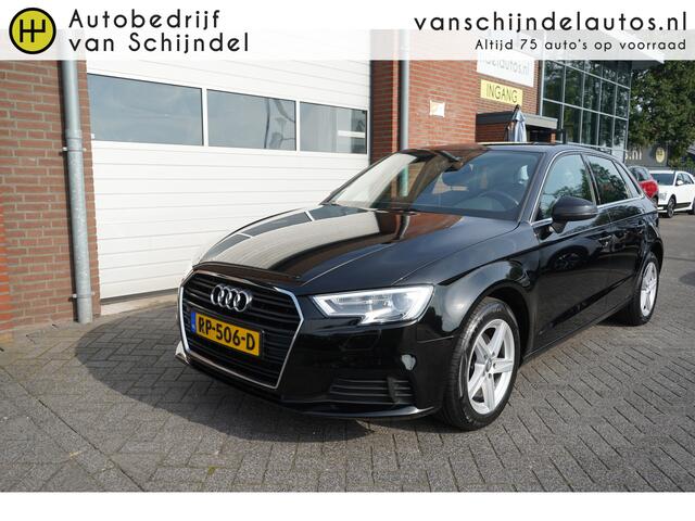 Audi A3 SPORTBACK 1.0 TFSI 116PK ORIGINEEL NEDERLANDS 5DEURS BI-XENON/LED NAVIGATIE AIRCO CRUISECONTROL PARKEERSENSOREN BLUETOOTH 16INCH CHROOM 4X ELECTR.RAMEN/SPIEGELS