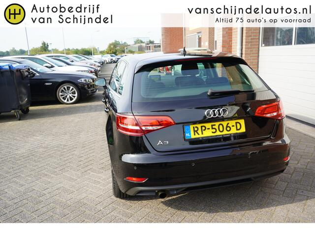 Audi A3 SPORTBACK 1.0 TFSI 116PK ORIGINEEL NEDERLANDS 5DEURS BI-XENON/LED NAVIGATIE AIRCO CRUISECONTROL PARKEERSENSOREN BLUETOOTH 16INCH CHROOM 4X ELECTR.RAMEN/SPIEGELS