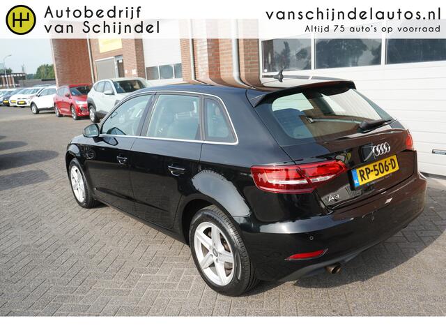Audi A3 SPORTBACK 1.0 TFSI 116PK ORIGINEEL NEDERLANDS 5DEURS BI-XENON/LED NAVIGATIE AIRCO CRUISECONTROL PARKEERSENSOREN BLUETOOTH 16INCH CHROOM 4X ELECTR.RAMEN/SPIEGELS