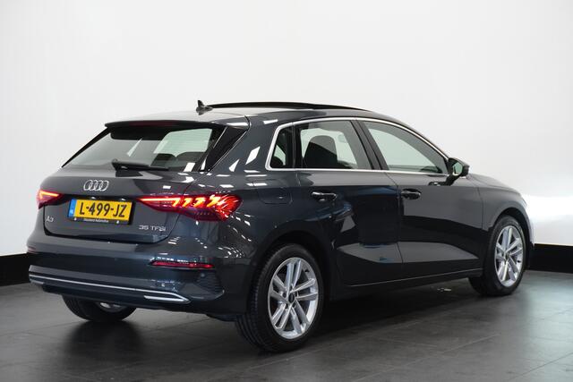 Audi A3 SPORTBACK 35 TFSI 150PK Business edition Automaat 12MND garantie | Pano | Camera | Navi | Stoelverw. | €23.900,- incl. BTW