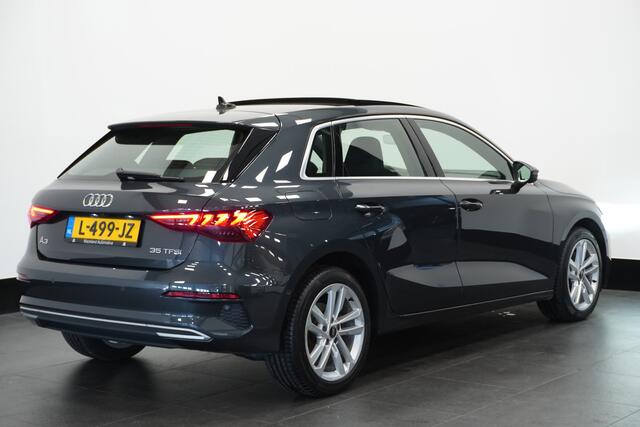 Audi A3 SPORTBACK 35 TFSI 150PK Business edition Automaat 12MND garantie | Pano | Camera | Navi | Stoelverw. | €23.900,- incl. BTW