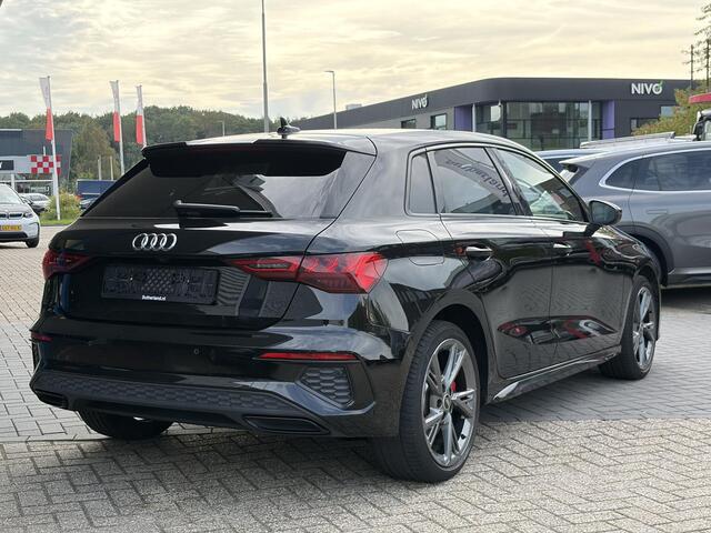 Audi A3 SPORTBACK 45 TFSI e S edition Competition | Matrix LED-koplampen | 18 inch | Bang&Olufsen | Camera | Adaptive cruise control | Elektrisch verstelbare stoel(en) met geheugen | Head up Display | Keyless entry