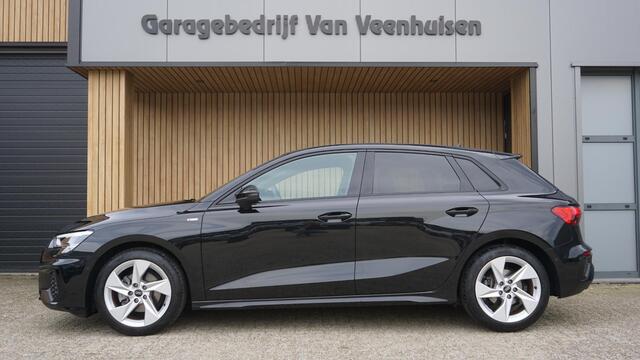 Audi A3 SPORTBACK 35 TFSI 150pk 2x S-Line *Black Optik* LED A-Camera 17inch LM Stoelverwarming *NL auto* 12546km! 1e Eigenaar!